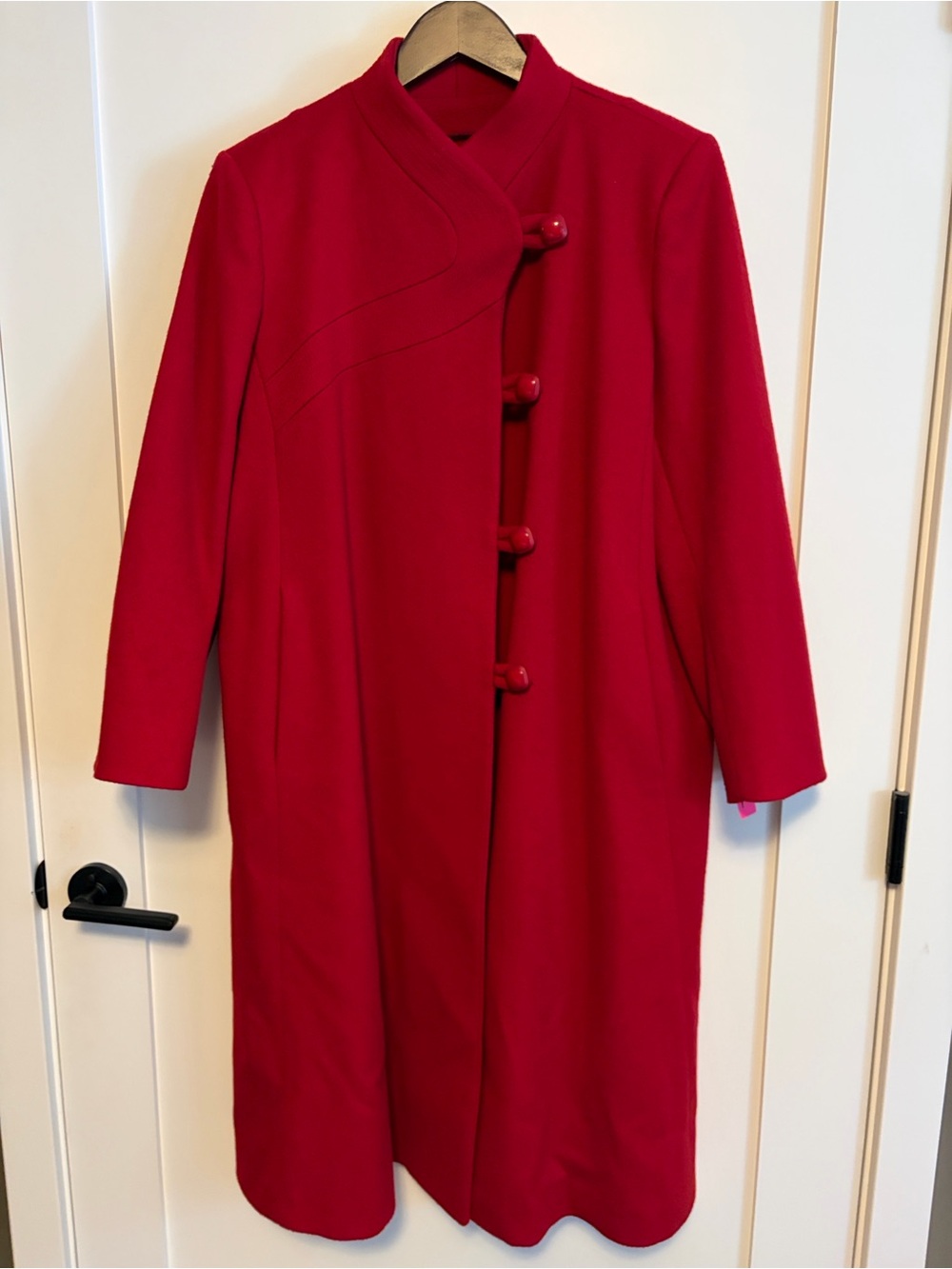 Vintage London Fog Red Women’s Wool Coat